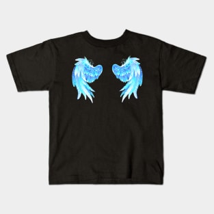 Glowing Folded Wings Kids T-Shirt